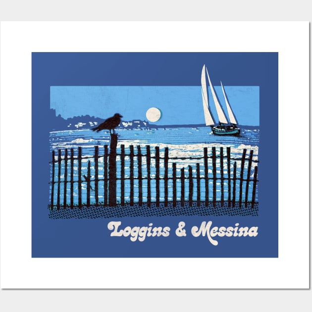 Loggins & Messina // Yacht Rock Fan Design Wall Art by DankFutura